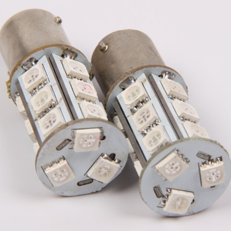 1157 bay15d p21 / 5w 18smd 5050 led remlicht