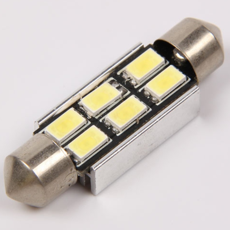 canbus foutloos 5630 6smd 36mm 39mm 42mm c5w led festoen gloeilampen