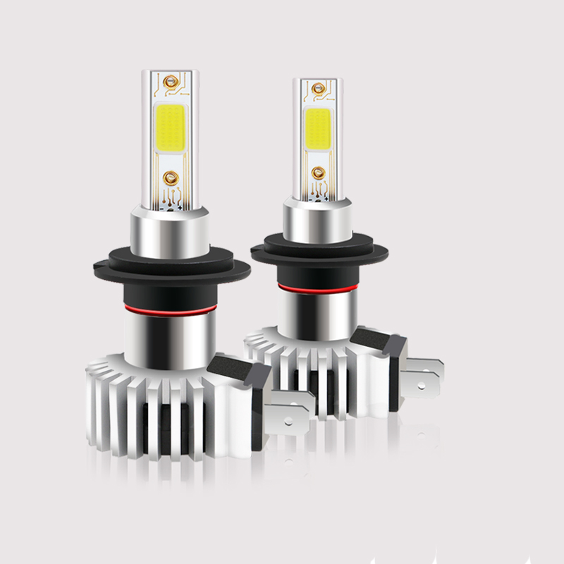 2019 alles in een nieuw ontwerp auto H7 high power led-koplamp gloeilampen h7 auto led mistlamp